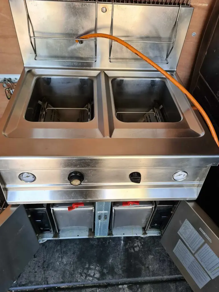 Friteuse Gaz 2X12l