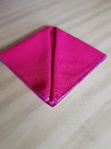 Serviettes unies 41 cm fuschia