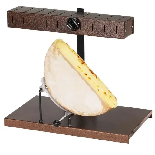 Appareil à raclette pour 1/2 roue