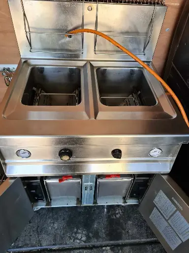Friteuse Gaz 2X12l